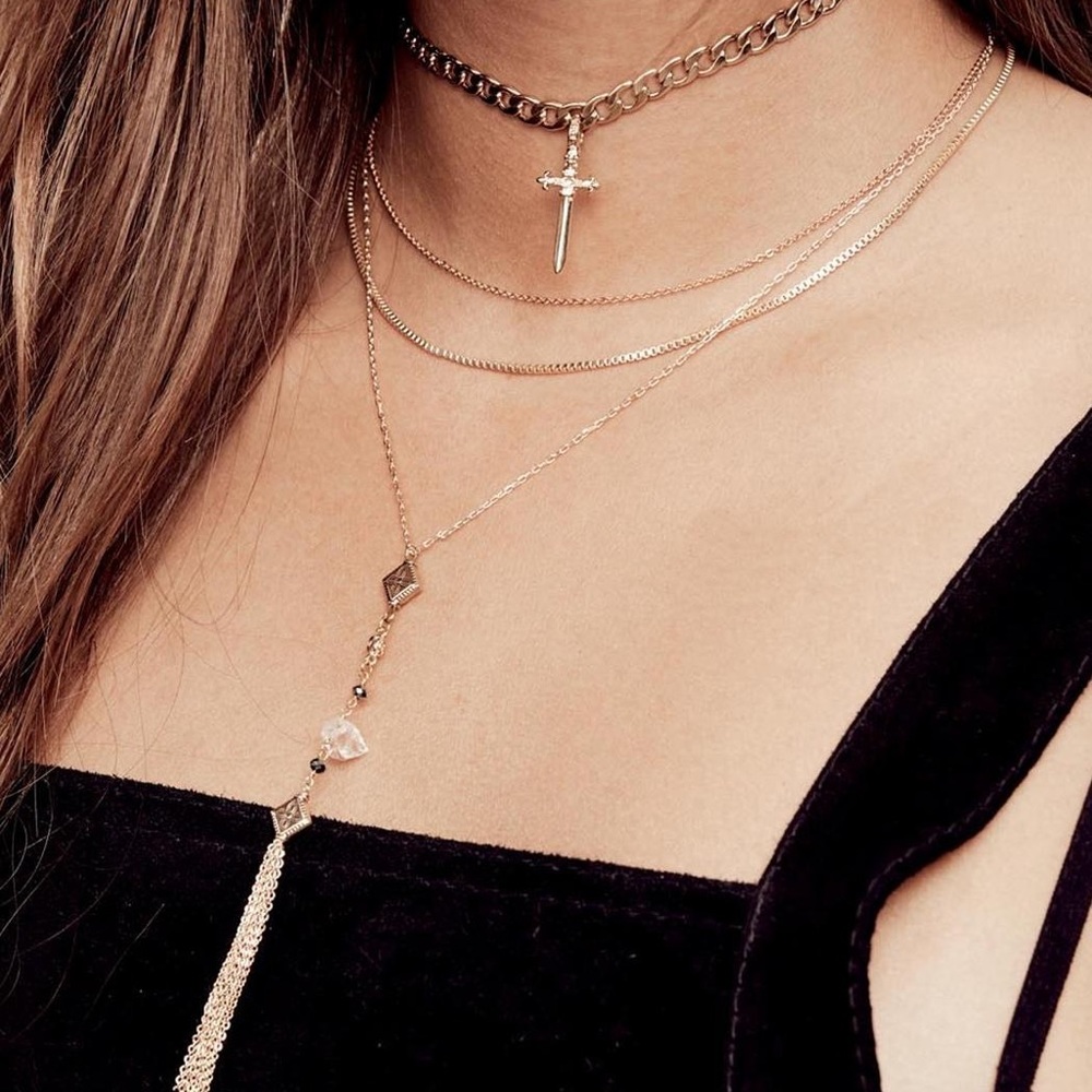 Vanessa Mooney Herkimer Necklace